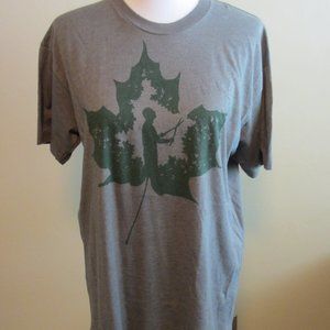 FULL BLEED BRAND GREEN T-SHIRT LARGE
